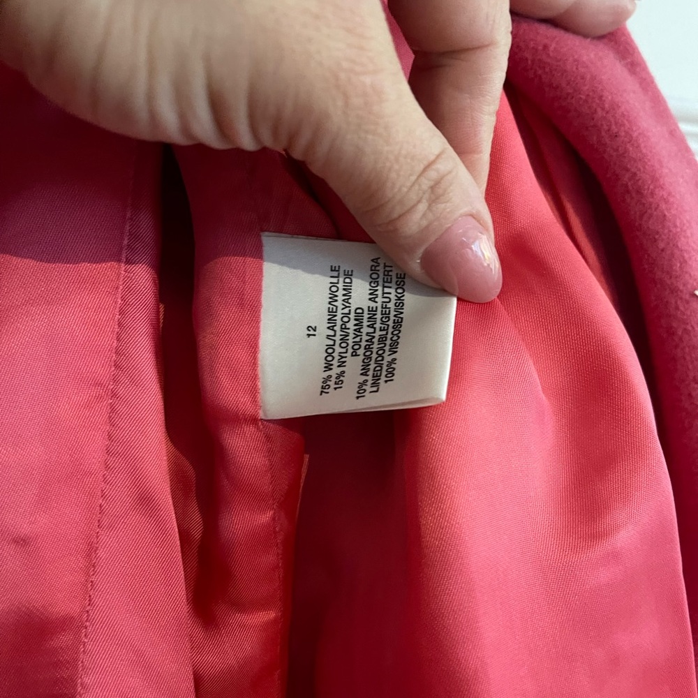 Pink wool jacket - Picture 3 of 9